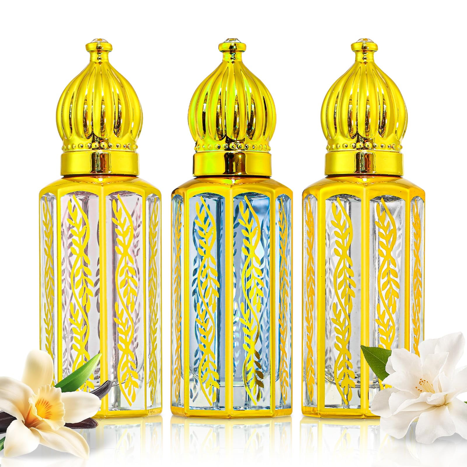 Aceite De Perfume Roll On Tuteshow Árabe Floral Almizcle 12ml