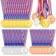 thumbnail image 1 of Medallas de Ganador Pllieay 24 uds 3,5 cm Oro, Plata y Bronce, 1 of 7