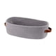 thumbnail image 4 of Cesta De Algodón Tarcha Tejida Organizador De Baño Bin Para Sala De Estar Gabinete De Casa Gray, 4 of 5