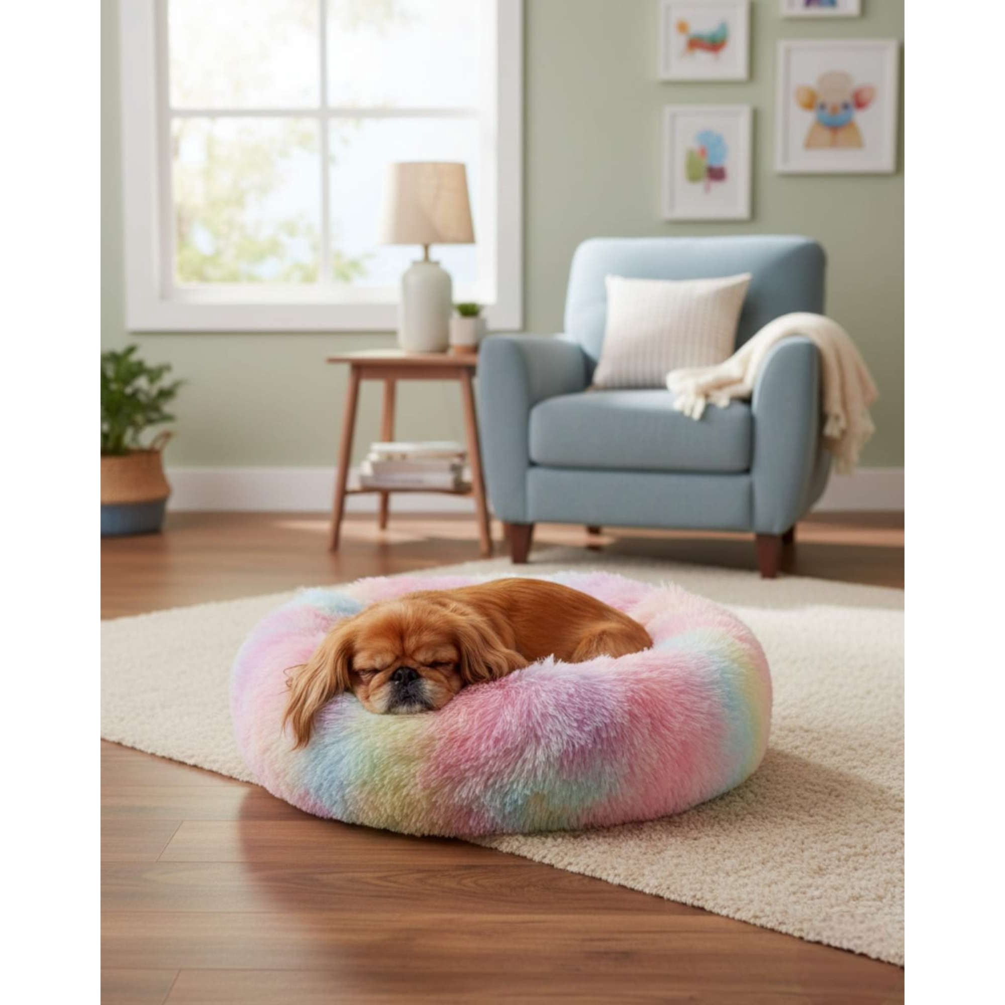 Todo Para El Hogar - Cama Para Mascotas Resistente Calidad Y Máximo Confort 70 Cm