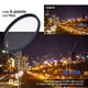 thumbnail image 4 of Kit de filtros Star JJC Variable Star 4/6/8 puntos con rosca de 52 mm, 4 of 9