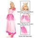 thumbnail image 3 of Vestido clásico de satén rosa con forma de princesa para mujer, de Costume Leg Avenue, 3 of 6