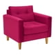 thumbnail image 2 of Sofa Retro 1c Felpa 04 Burdeo, 2 of 6