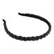thumbnail image 1 of Unique Bargains 1 Pc Diadema de Cuentas para el Cabello para Mujeres Negro 0.43 Pulgadas de Ancho, 1 of 7