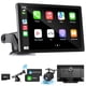 thumbnail image 1 of Estéreo de coche HAUXIY inalámbrico Apple CarPlay de 9 pulgadas con cámara de salpicadero 4K, 1 of 7