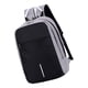 thumbnail image 3 of Mochila Para Portátil De Viaje Elegante Con Puerto USB Para Mochilero Universitario Al Aire Libre Gris Claro, 3 of 3