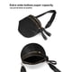 thumbnail image 4 of Bolso bandolera FEIBOON de nailon negro tipo riñonera, 4 of 6