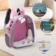 thumbnail image 4 of Mochila Transportadora Transparente para Gatos Vivicreate Rosa, 4 of 7