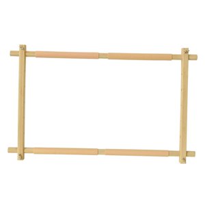 Bothyi - Marco De Bordado Punto De Cruz Exhibición De Punto De Cruz De Bambú Para Herramienta De Trabajo Hecho A Mano