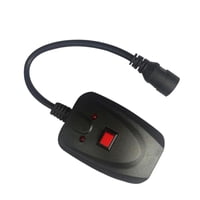 Magideal - Máquina De Niebla Portátil Control Remoto Con Cable 25Cm Controlador De Longitud De Cable Para Accesorio De Máquina De Niebla Mister Fog