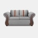 thumbnail image 3 of Juego De Living 2-1-1 MARSELLA Gris, 3 of 8