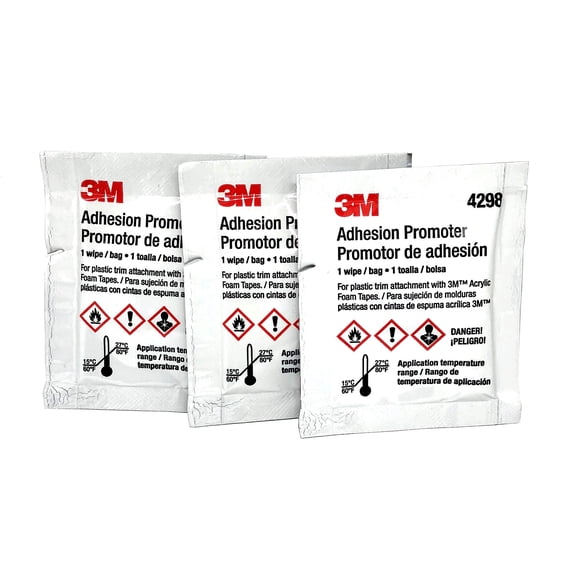 Promotor de adhesión 3M 4298 con 3 aplicadores de esponja