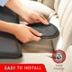 thumbnail image 5 of Protector de asiento de coche Helteko, 2 unidades, impermeable, negro, 5 of 7