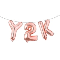 Ruiansi - Set De Globos Para Decoración De Fiesta Del Año 2000, Principios De La Década De 2000, Para Niñas