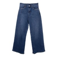 Pillin - Jeans Niña Wide Leg Con Tachas Jeans