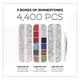 thumbnail image 2 of Kit Hotfix Applicator Quick Crystals Pro Bedazzler con 4400 diamantes de imitación, 2 of 7