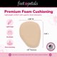 thumbnail image 5 of Plantilla para Zapatos Foot Petals Caqui – 1 Par de Almohadillas de Confort, 5 of 7