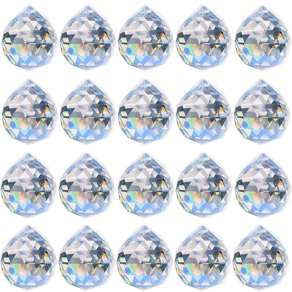 Prismas de Cristal Adwikoso 30 mm Pack de 20 – Atrapa Luz
