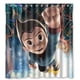thumbnail image 1 of Cortina de ducha de anime japonés Astro Boy, juego de cortina de baño con ganchos, tamaño 66 x 72 pulgadas, 1 of 3