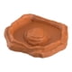 thumbnail image 3 of Plato De Ba?o Para Reptiles, Comedero De Piscina De Esquina Para Tortugas, Camaleón Semiacuático, Marrón Claro S, 3 of 5