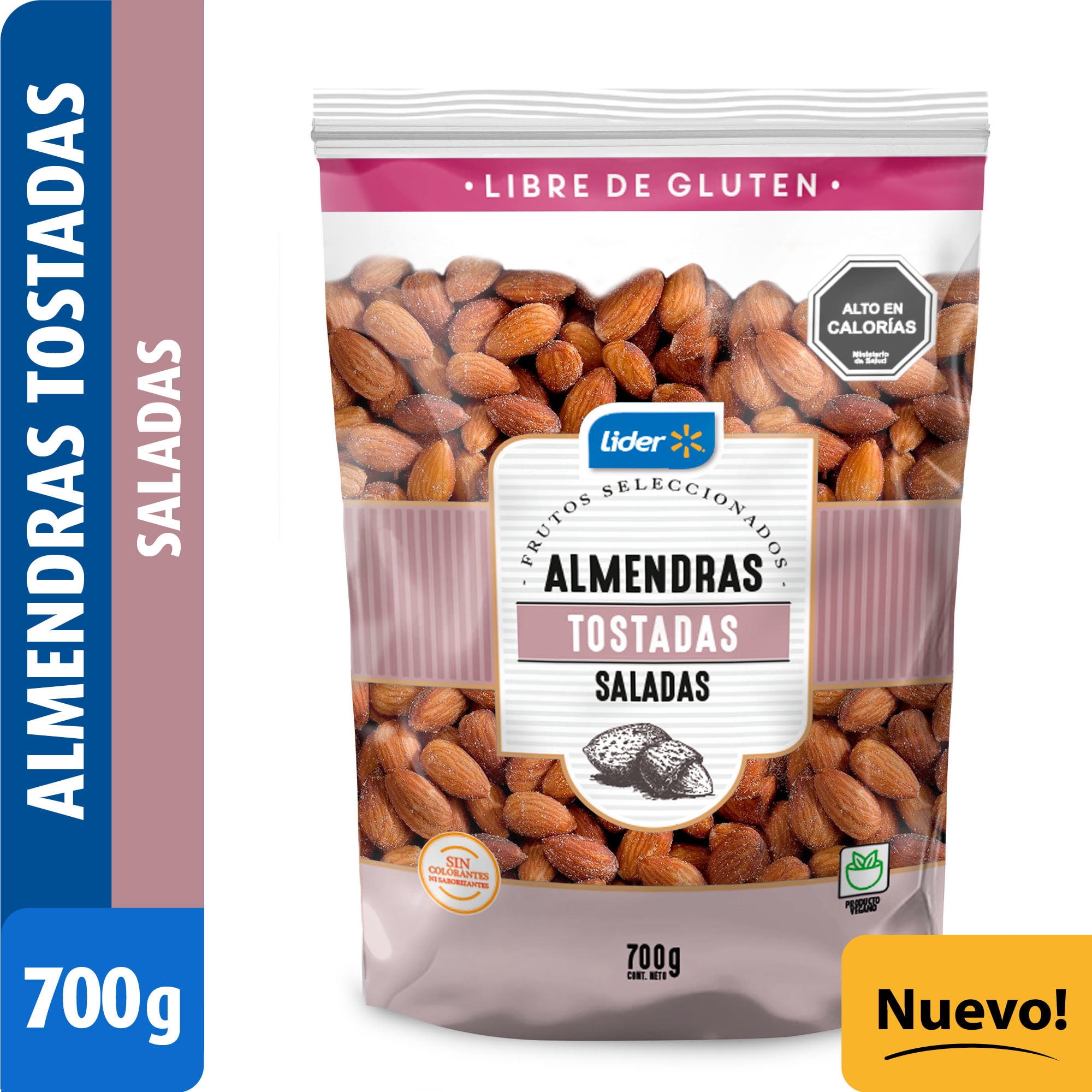 Almendras Tostadas Saladas 700 g