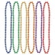 thumbnail image 1 of Collares de cuentas para fiesta Beistle, paquete mayoreo de 720, pequeñas redondas de 7 mm x 84 cm, 1 of 7