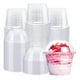 thumbnail image 1 of 50pcs Vasos 200ml Para Postre Con Tapa Pocillos. No Bpa Para Helados, Ensaladas, Frutas, Bebidas, Etc., 1 of 6