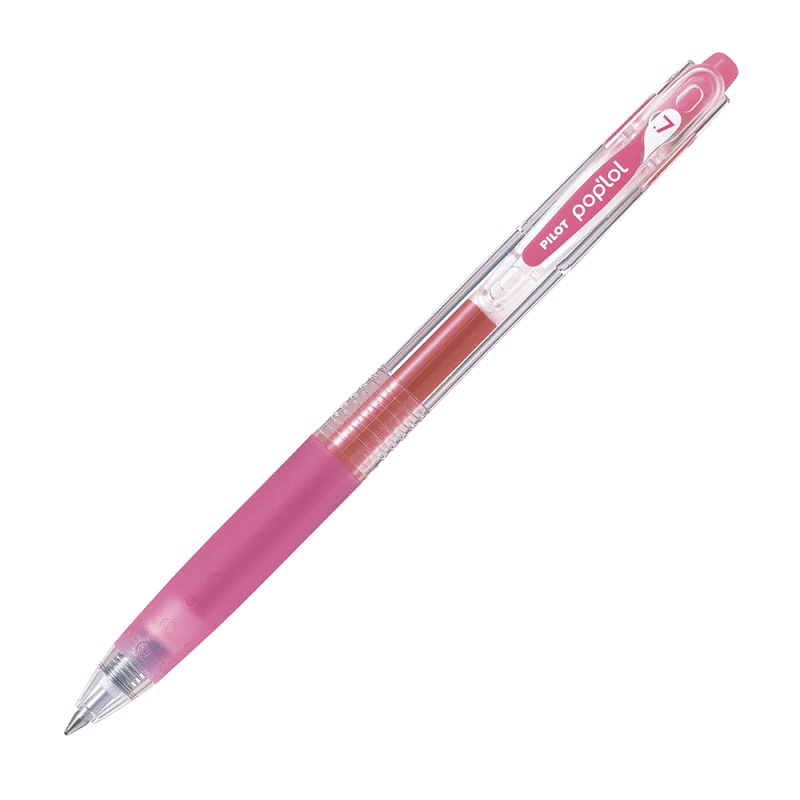 Pilot - 12 Un. Lapiz Gel Pop´lol Rosado 0.7 Mm.