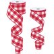 thumbnail image 1 of Ribbon Boao Gingham Wired Edge Buffalo Plaid, 3,8/6,35 cm x 10 m, 1 of 7