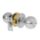 thumbnail image 1 of Cerradura Chapa Cilindrica Pomo de Entrada Inox., 1 of 7
