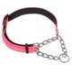 thumbnail image 1 of Collares de Cadena para Perros Uxcell, Collar para Perros sin Tirones Ajustable Reflectante de Nylon con Cadena de Acero Aleado, (L-24 Pulgadas, Rosa), 1 of 7