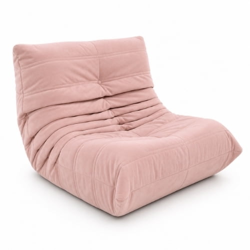 Sofá Puff Individual Tipo Togo Sillón Ergonómico 97x75cm