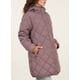 thumbnail image 4 of Parka Larga Mujer Acolchado Rombos Malva Polemic, 4 of 4
