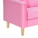 thumbnail image 5 of Sofa New Retro 3c Felpa 05 Rosado, 5 of 6