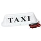 thumbnail image 1 of coche vehículo taxi taxi techo cúpula led signo lámpara shell base magnética blanco, 1 of 5