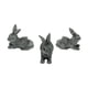 thumbnail image 3 of 3x Pies Para Macetas Figuras De Animales Soporte Para Plantas Para Oficinas Sala De Estar Conejo Agachado Al Aire Libre, 3 of 5