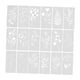 thumbnail image 3 of 18 Plantillas De Pintura De Flores Reutilizables Para Lienzo Pintado A Mano., 3 of 5
