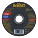 thumbnail image 1 of Pack 10 Disco Corte Metal 115mm 4 1/2 X 1 Mm Dewalt-dw44618 Negro, 1 of 5