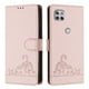 thumbnail image 5 of Funda tipo cartera FOXDOCK para Motorola MOTO G 5G 2020 con soporte, ranuras, RFID, diseño de gato, 5 of 5