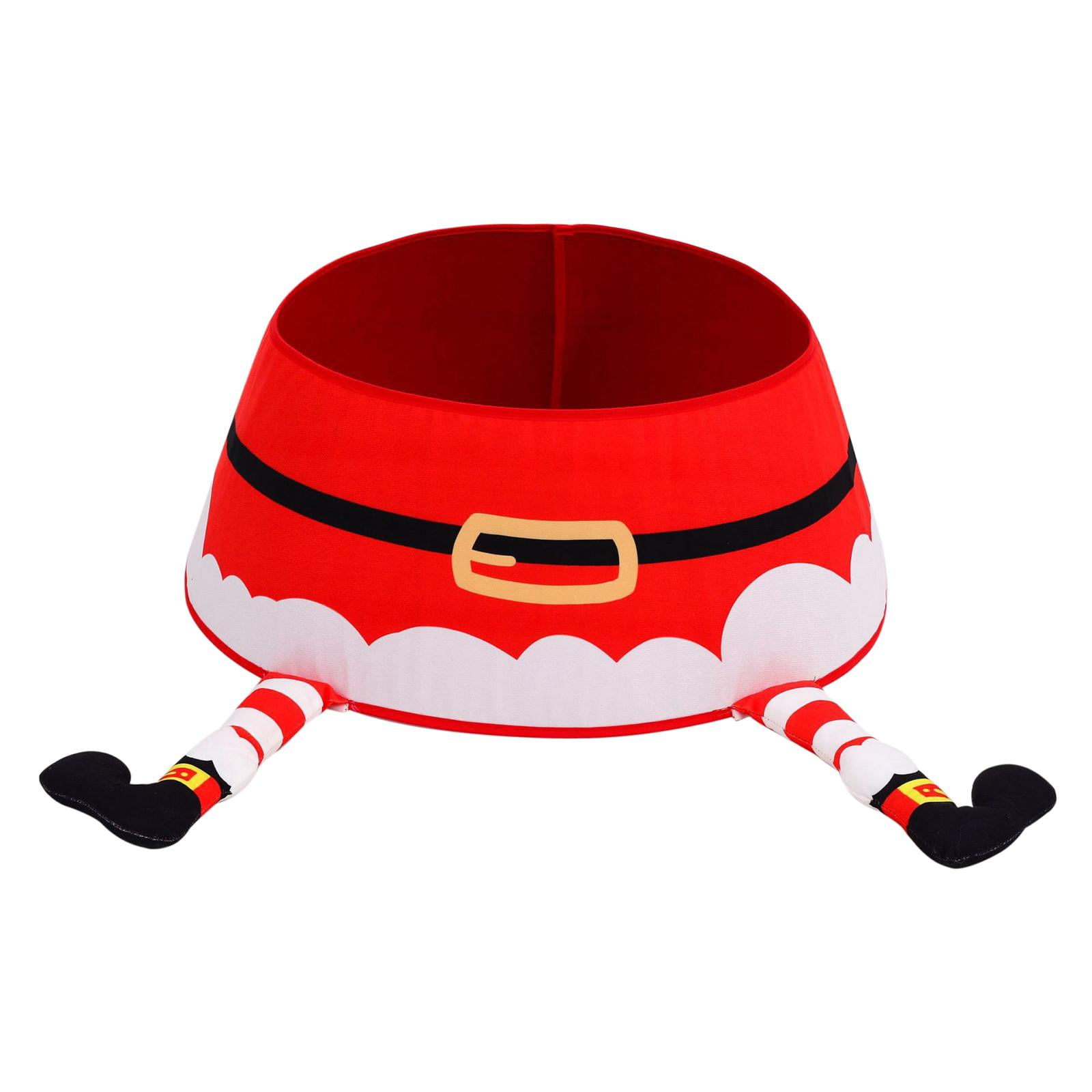 Bothyi - Falda De Árbol De Navidad, Falda De Felpa Para Fiestas En Exteriores E Interiores, Suministros Para Fiestas, Papá Noel