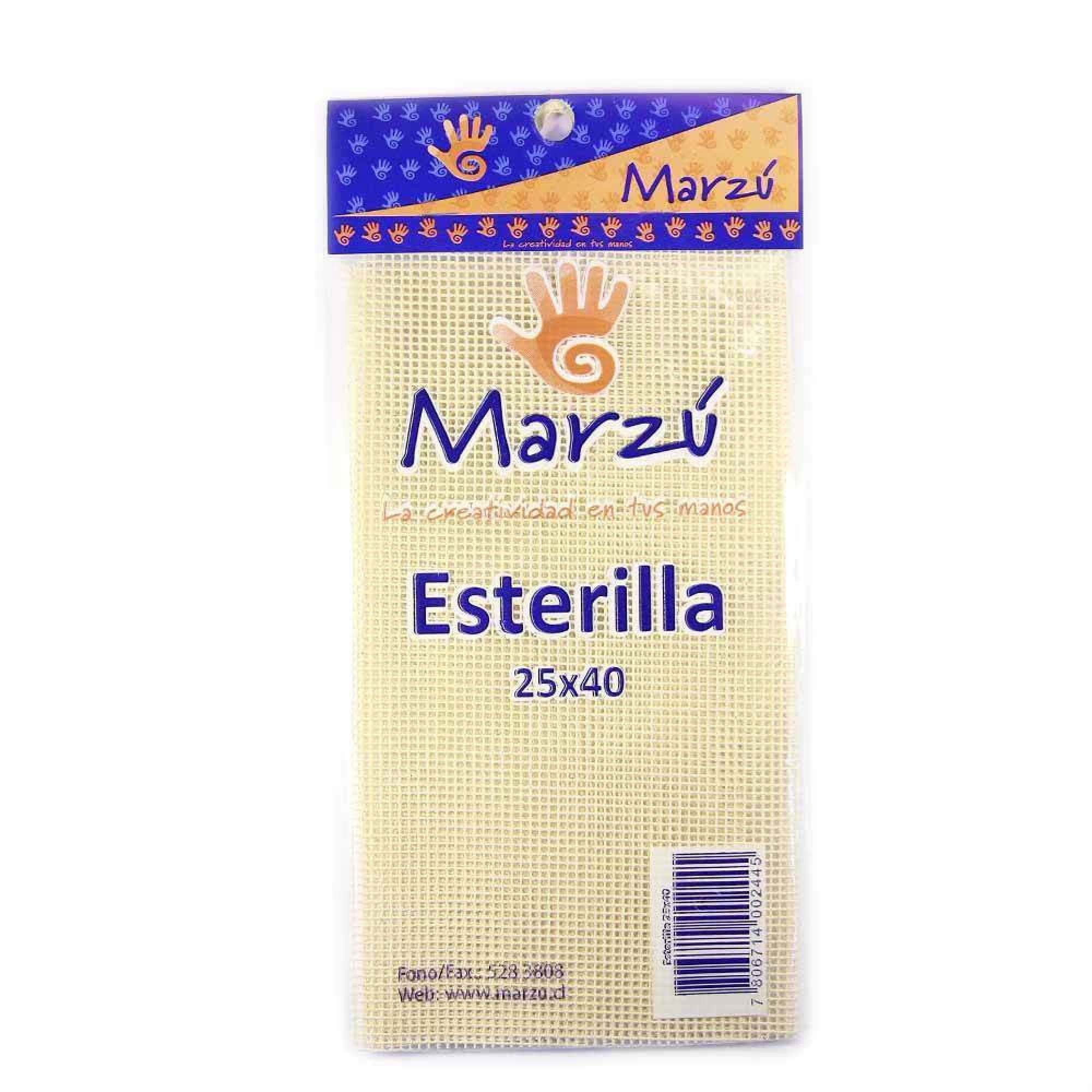 Esterilla N. 18 40x25 Marzú