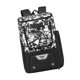 thumbnail image 3 of Bolsa Deportiva Para Año Nuevo, Fútbol, ​​gimnasio, Cumpleaños, Baloncesto, Mochila Con Portapelotas, Color Negro, Blanco Y Gris, 3 of 5