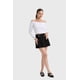 thumbnail image 4 of Polera Mujer Ojetillo Brazos Blanco, 4 of 4