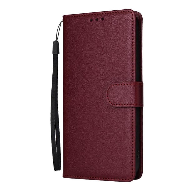 Funda Cartera para Samsung Galaxy S20 FE con Tarjetero, Soporte y Cordón - Protección Rojo