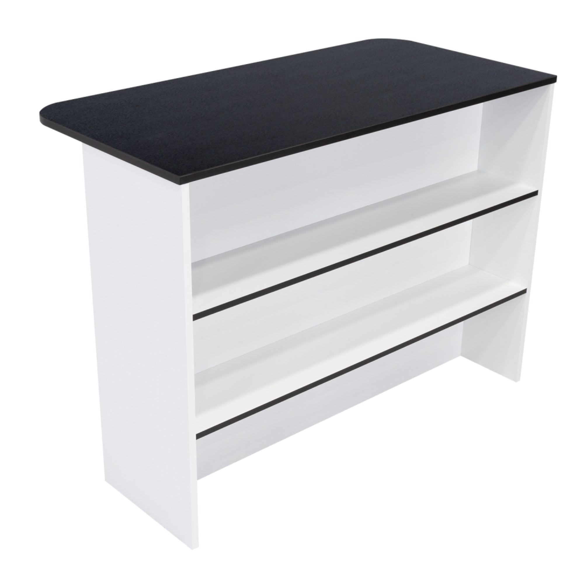 Fmfurniture - Isla Cocina 120x60x90 Cm Negro