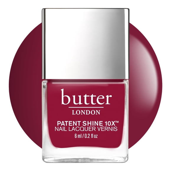 Esmalte de uñas con mantequilla LONDON Patent Shine 10X Broody