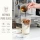 thumbnail image 4 of Set de vasos de vidrio Soultimes Ribbed & Floral, 590 ml (20 oz) x2, 4 of 9