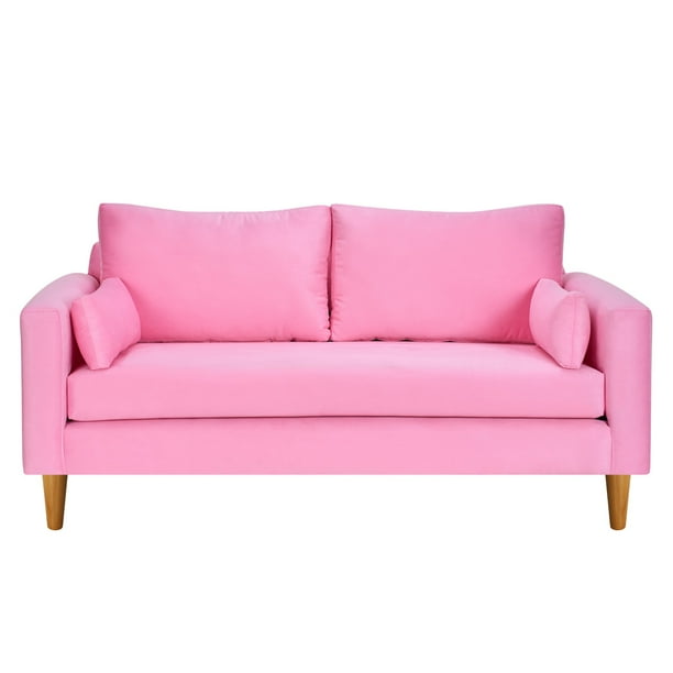 Sofa Sky 3C Felpa 04 Rosado