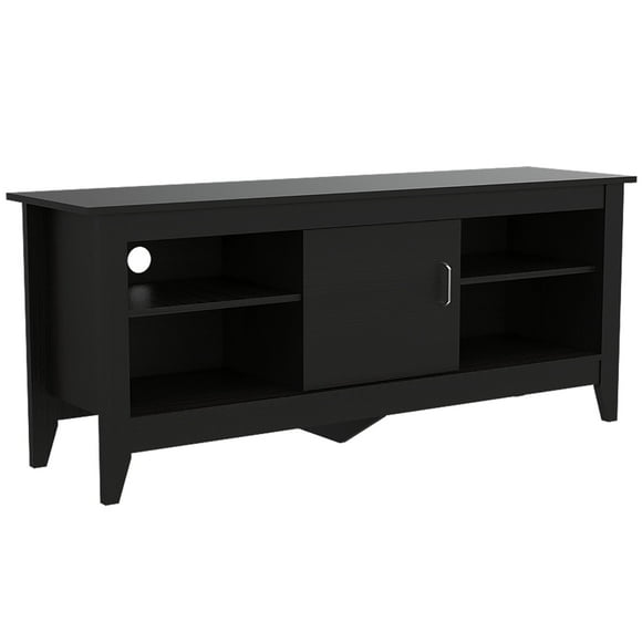 Rack Tv 65" 1 Puerta Fm-005N Negro