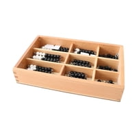 Magideal - Juguete De Aprendizaje Matemático Para Niños Pequeños , Cuentas Cuentas Blancas Y Negras